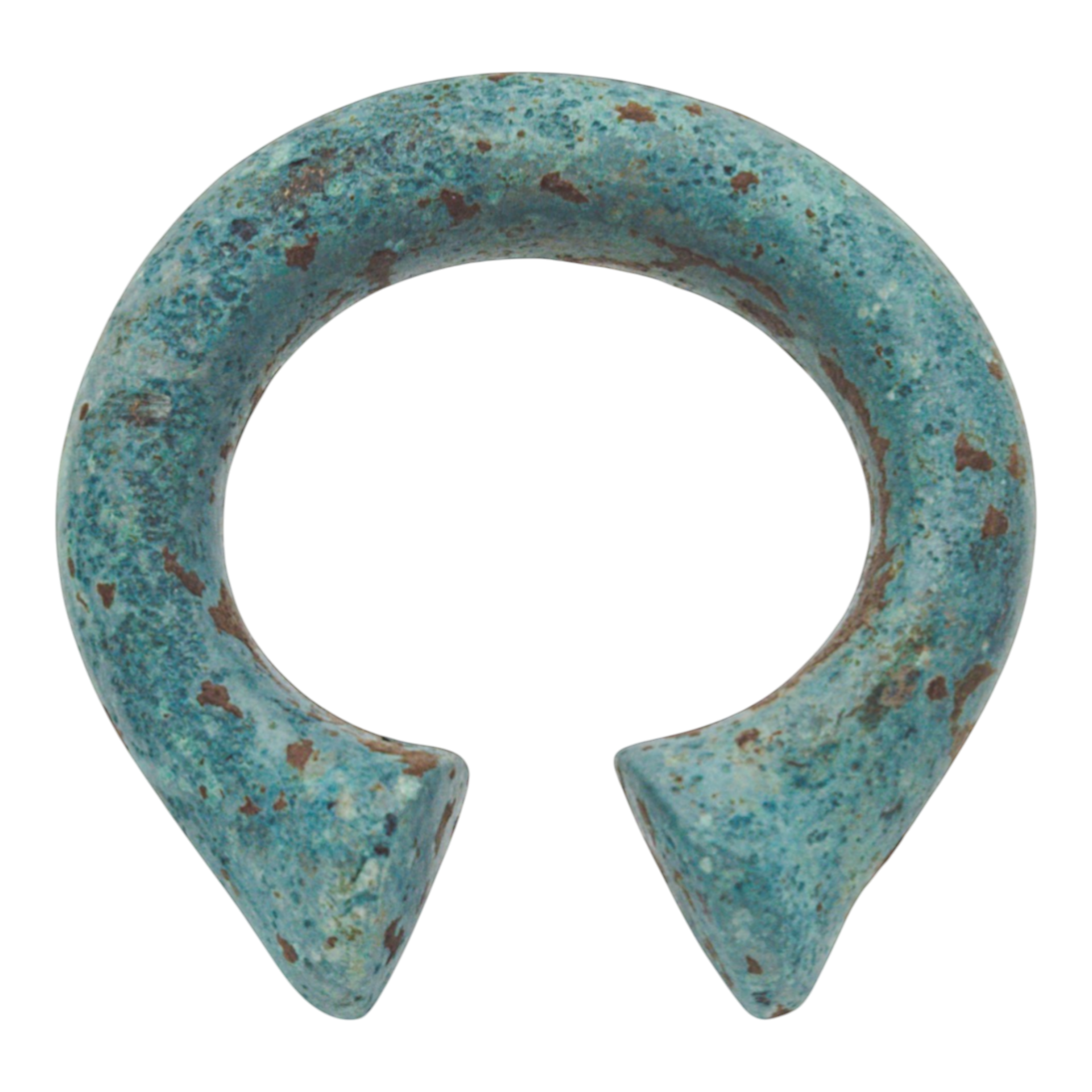 Southeast Asian. 1-5th Century, Bronze Bangle with beautiful patina Item number:  W5001