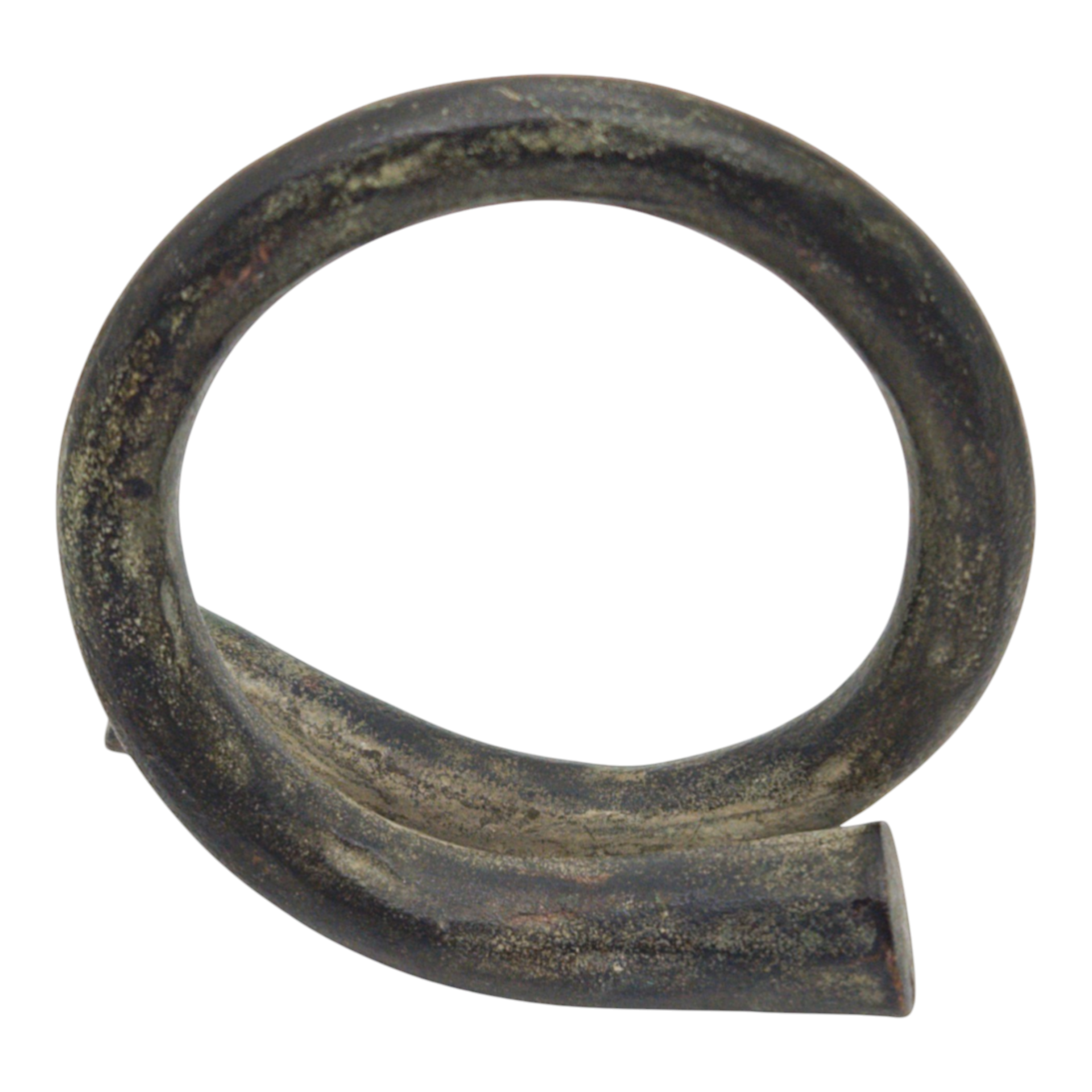 Southeast Asian. 1-5th Century, Bronze Bangle with beautiful patina Item number:  W5003