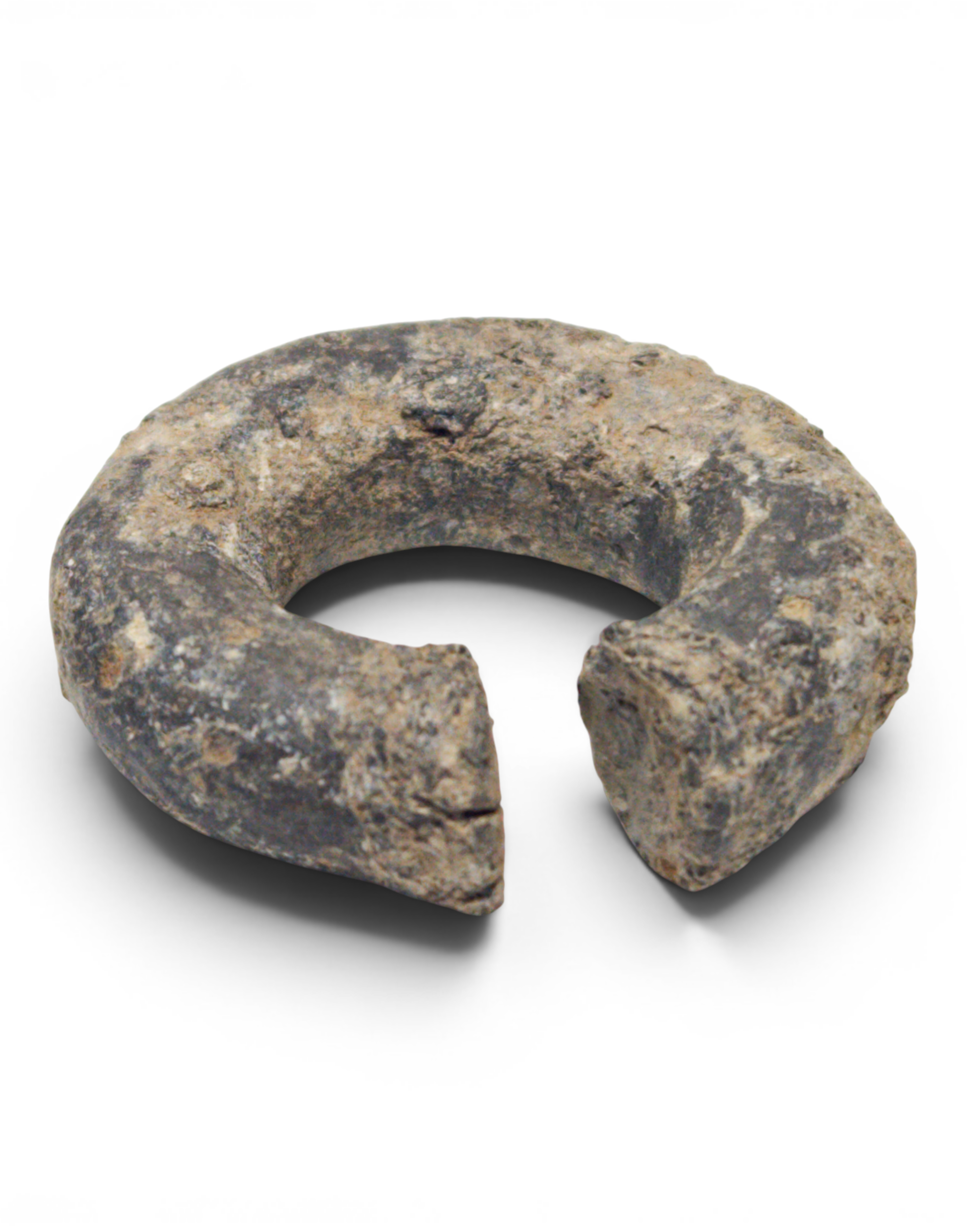 Malay Kingdom. 15th/16th Century, ring (Keloh) shaped Tin Ingot, Barter/Trade currency, itemnumber: W5084