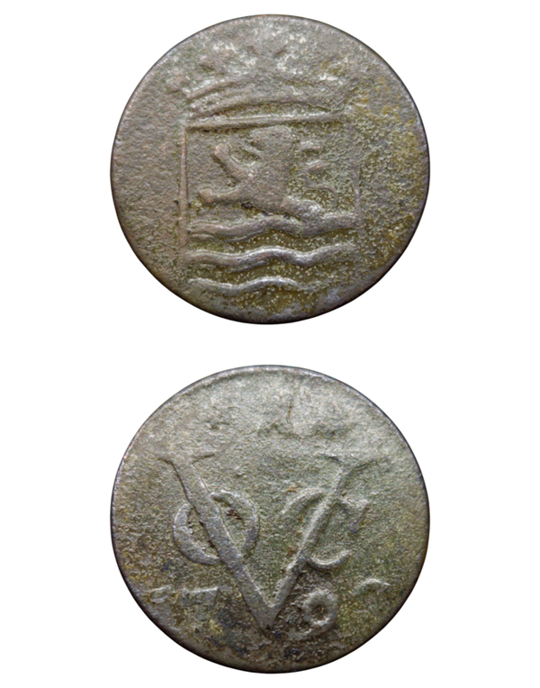 Netherlands East Indies (1601-1949) 1 Duit 1792 !Rare! Zeeland Ref: KM# 159, Passon 16.14 Rare, itemnumber: W5124