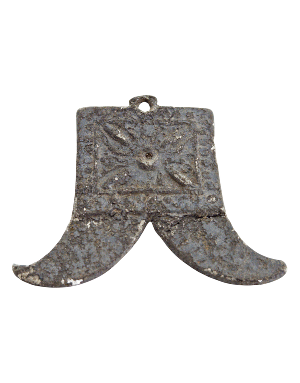 Ancient Indonesian Lead-Tin Amulet Pendant - Majapahit Period (13th–16th century), itemnumber: W5131