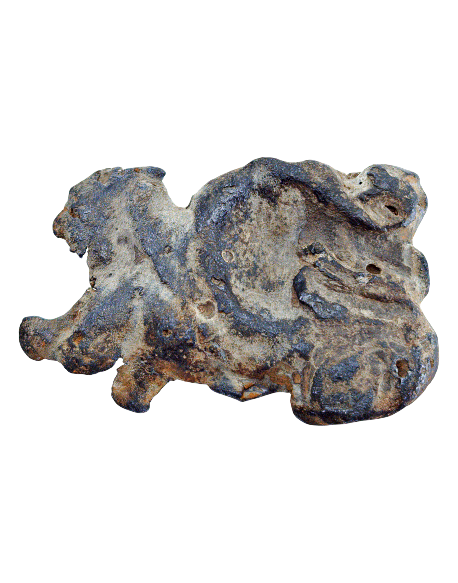 Rare Ancient Jambi 'Singha' Lion Artifact of the Melayu Kingdom (11th–13th century Melayu / Srivijaya era), itemnumber: W5134