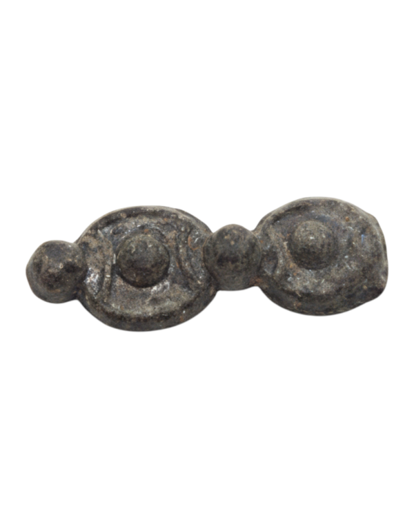 Mysterious Majapahit Tin Ornament: Ancient Geometric Relic (13th - 16th Century)., itemnumber: W5142