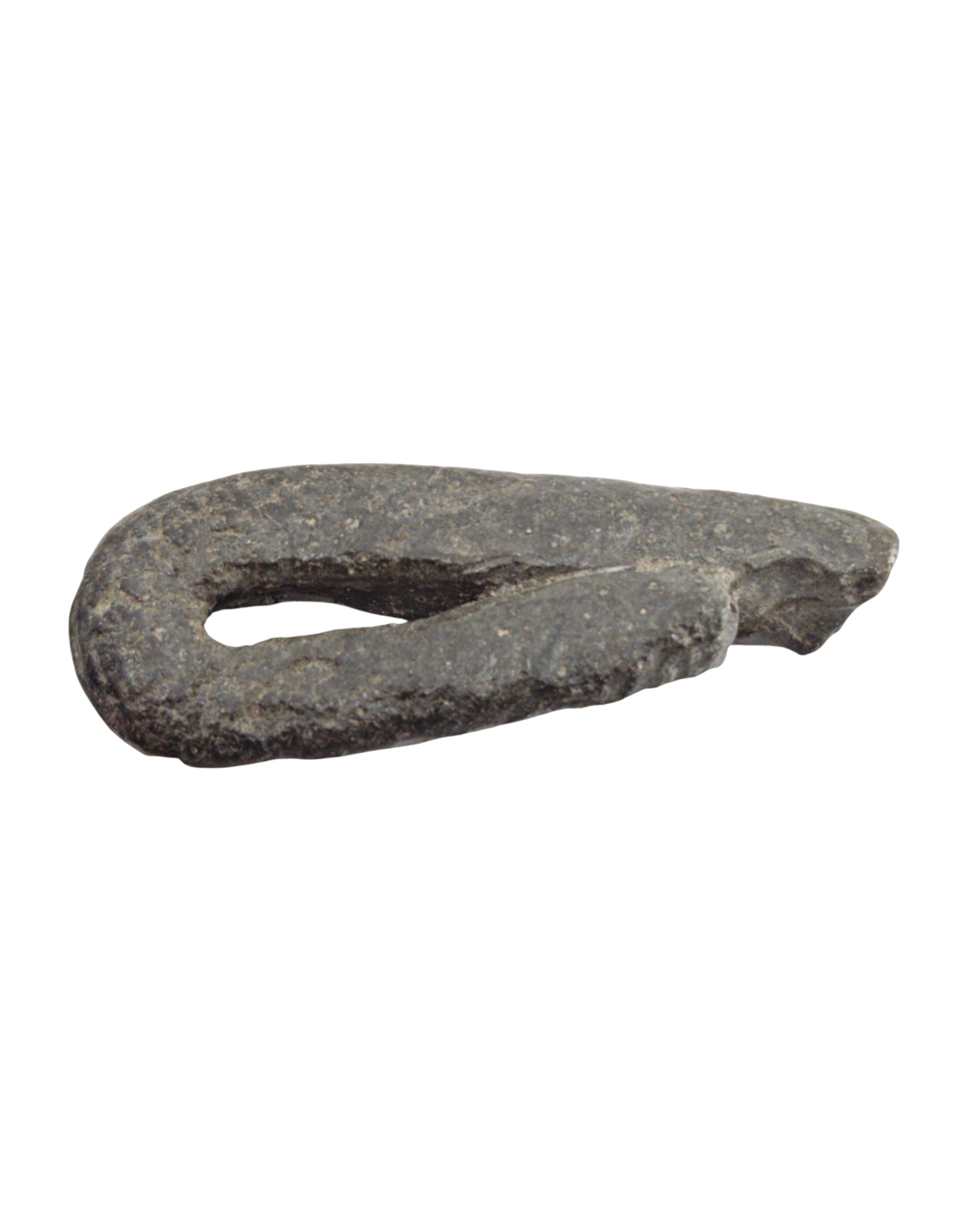 A Lead Larin Imitation, Javanese "Tang" Coin, a fascinating piece of primitive currency from the Indonesia/Sumatra trade routes, possibly 17th - 18th Century., itemnumber: W5147