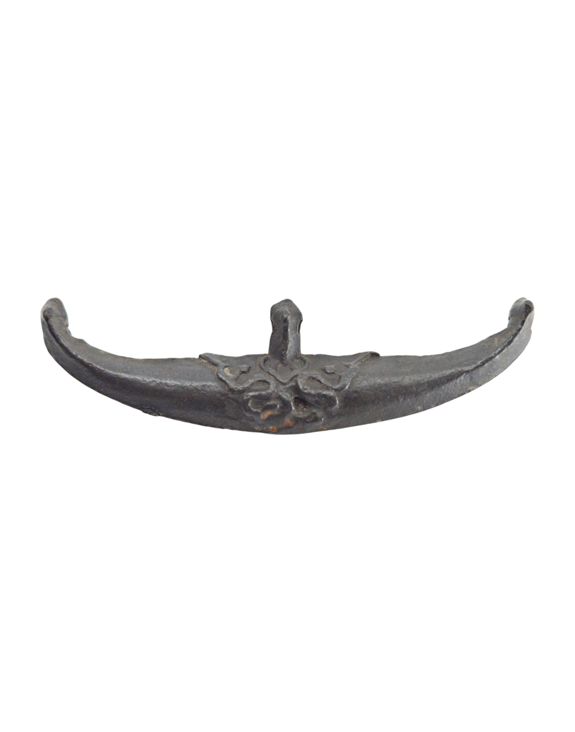 Southeast Asian highly decorative example "Boat Money" (Tampang) a primitive currency from the Sumatra/Malay trade networks (c. 15th - 18th Century)., itemnumber: W5151