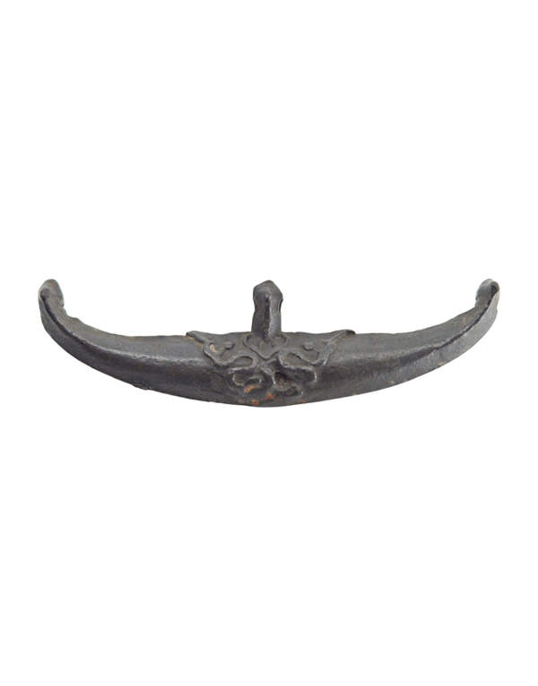 Southeast Asian highly decorative example "Boat Money" (Tampang) a primitive currency from the Sumatra/Malay trade networks (c. 15th - 18th Century)., itemnumber: W5151