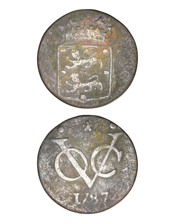 Netherlands East Indies (1601-1949) 1 Duit 1787, West Friesland, itemnumber: W5233