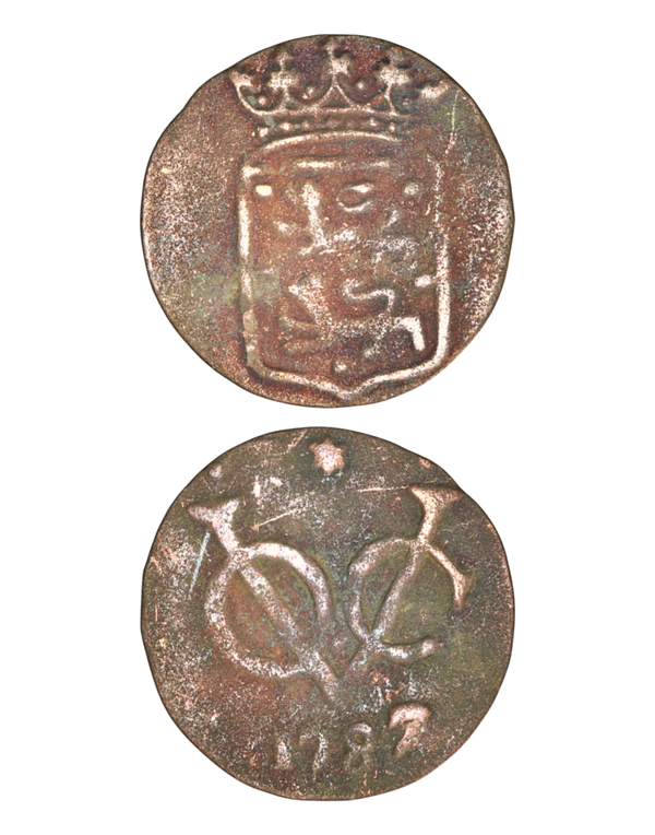 Netherlands East Indies (1601-1949) 1 Duit 1787, West Friesland, itemnumber: W5236