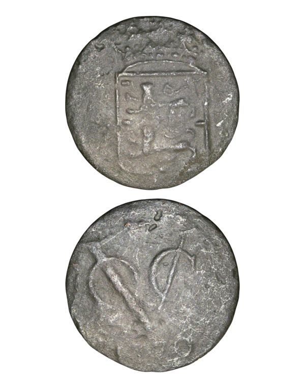 Netherlands East Indies (1601-1949) 1/2 Duit 1770, West Friesland, itemnumber: W5239