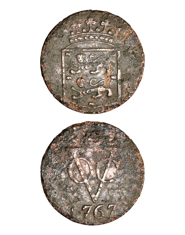 Netherlands East Indies (1601-1949) 1 Duit 1767, West Friesland, itemnumber: W5241
