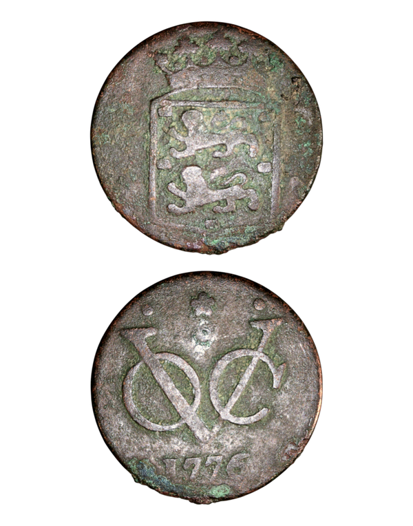Netherlands East Indies (1601-1949) 1 Duit 1776, West Friesland, itemnumber: W5244