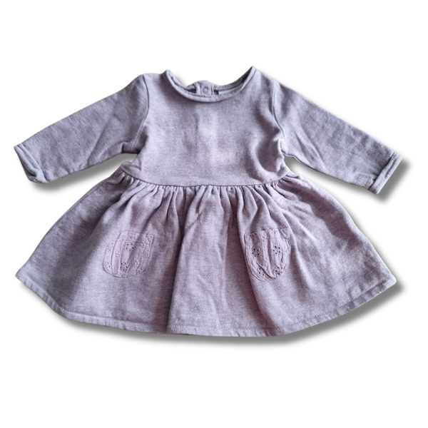 Next Paars jurkje 3m - 12a0132