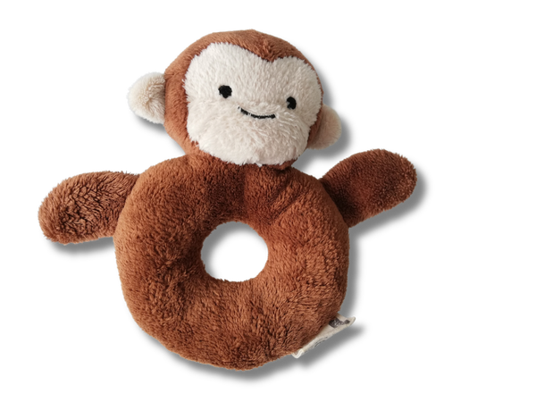 Ring rammelaar aapje - 350110