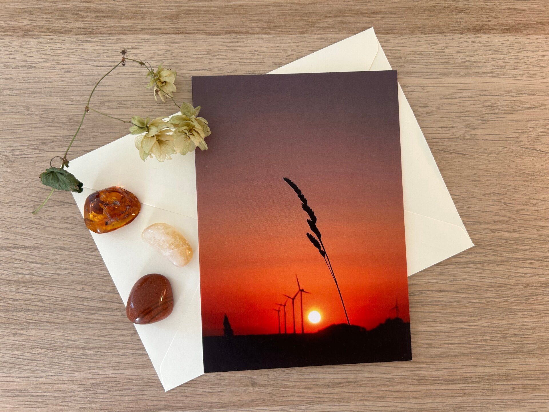 Sommer Sonne Postkarte