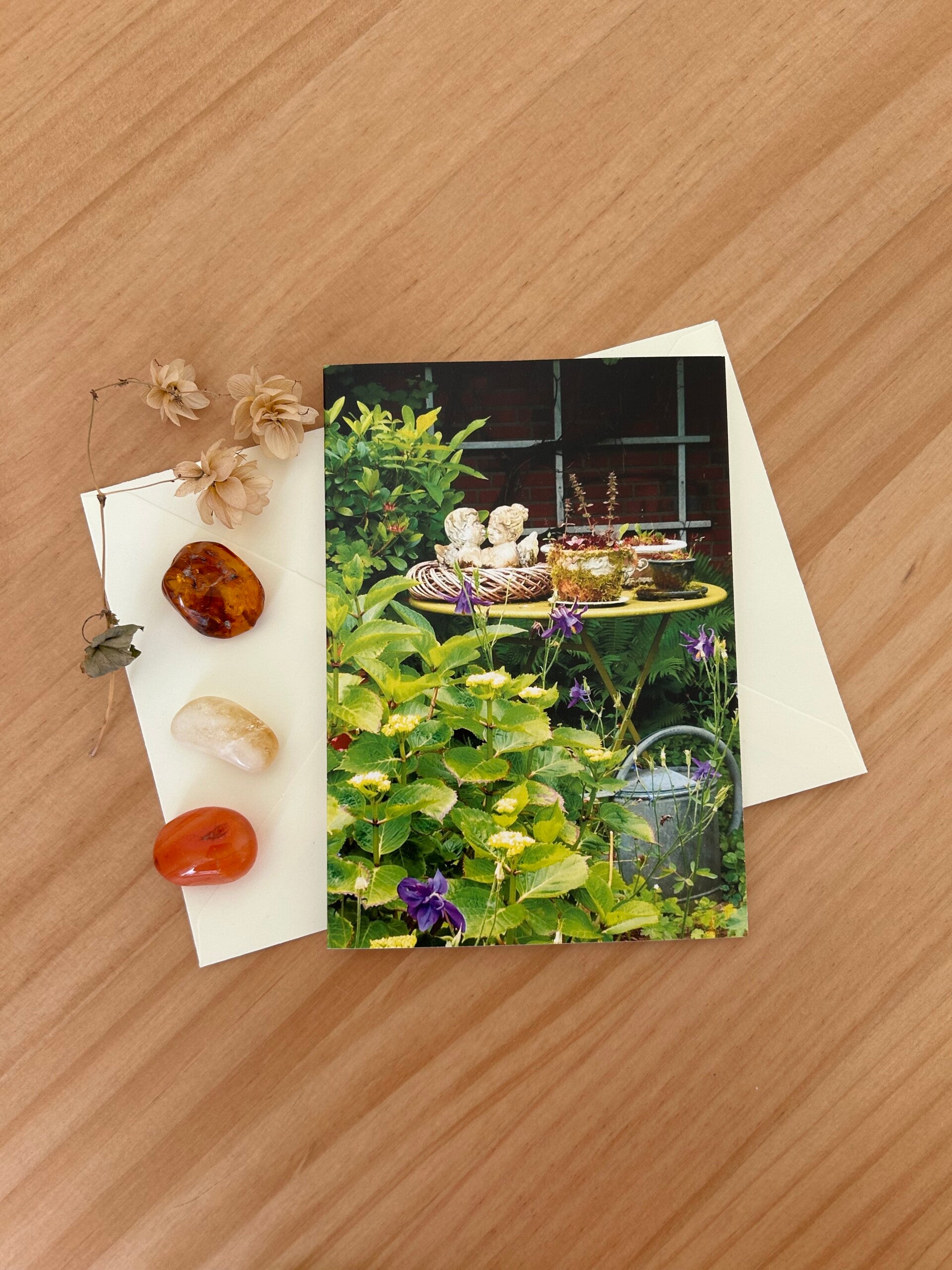 Gartenpoesie Postkarte