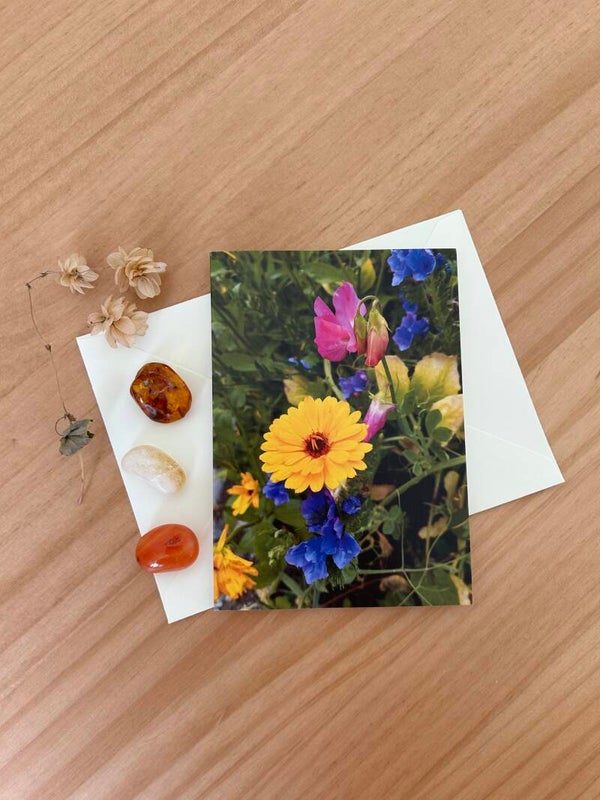 Blütenzauber Postkarte