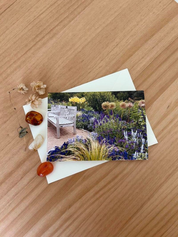 Gartenromantik Postkarte