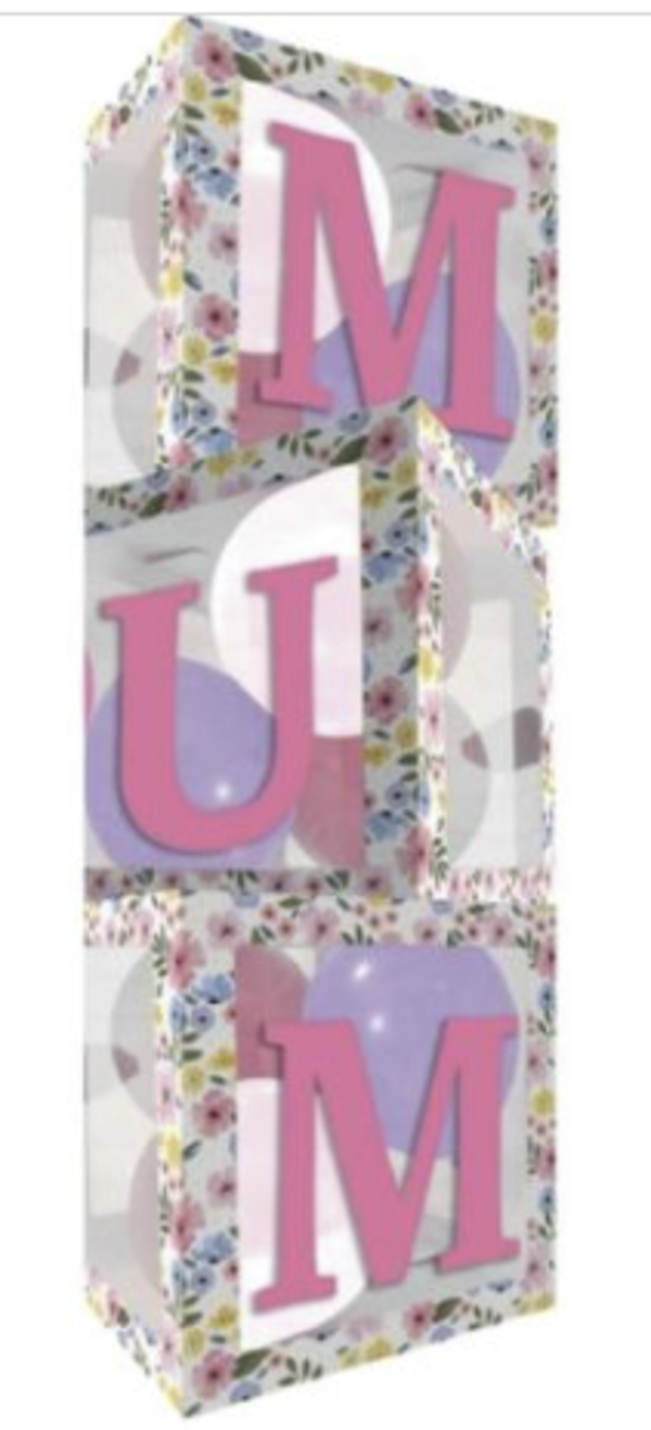 Mum Balloon Box