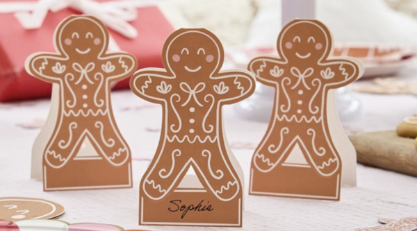Gingerbread Place Cards