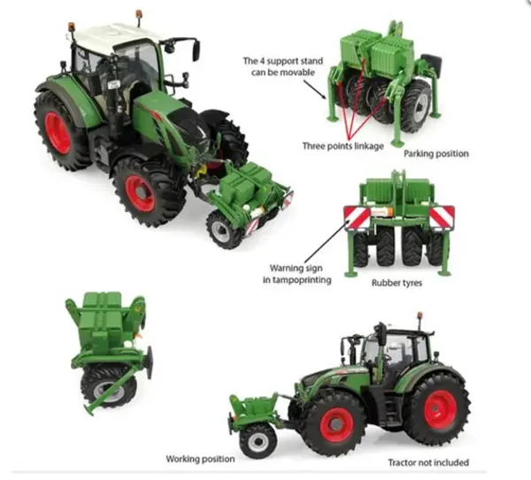 Amazone T-Pack Frontwheel packer - 1:32