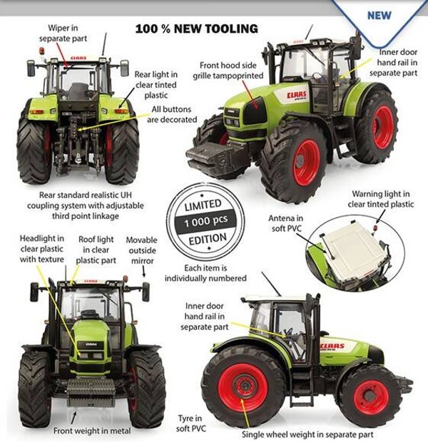 Claas Arez 816 RZ - 1:32