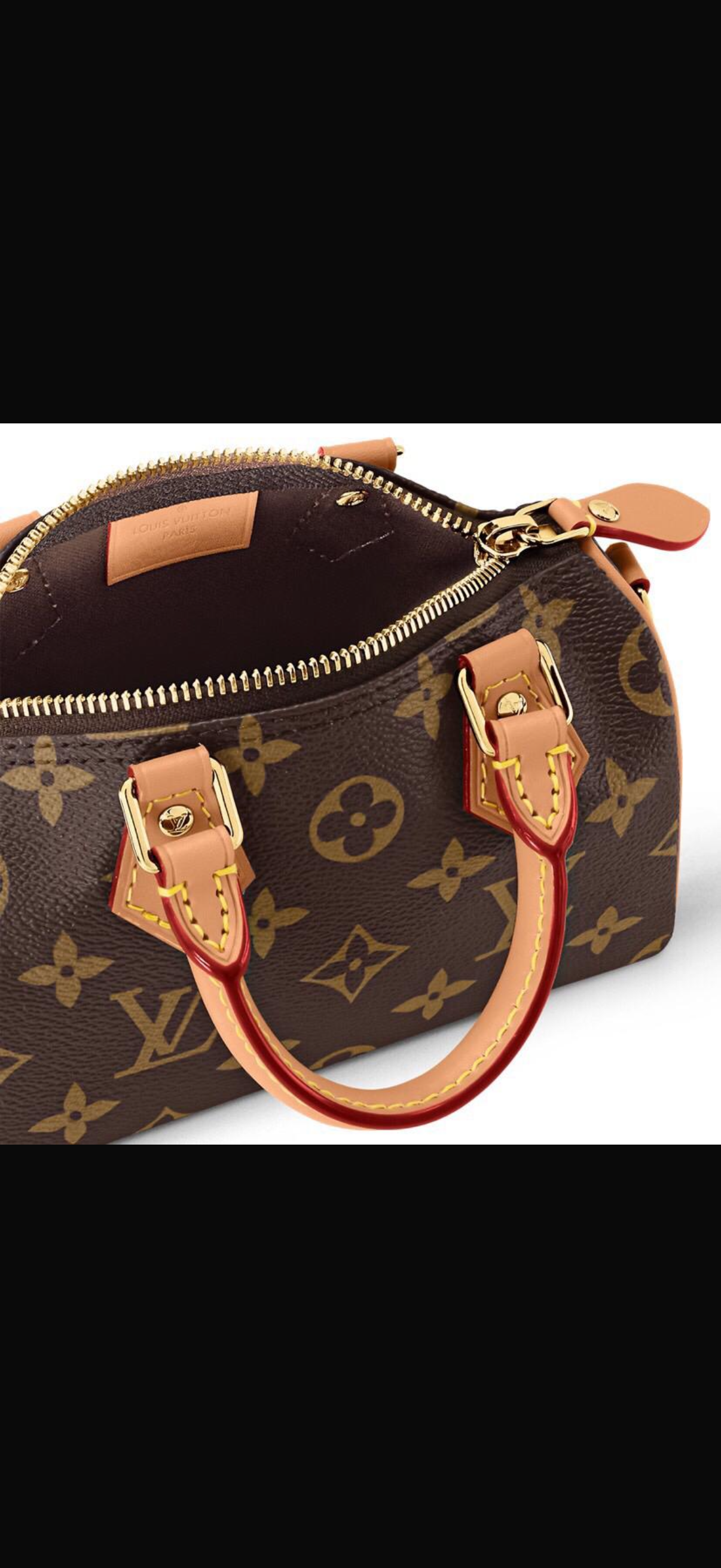 LV tasje (echt leer)