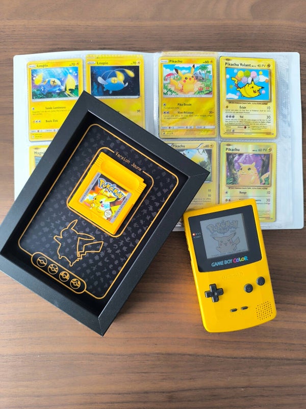 Cadre Pokémon Mini Version Jaune