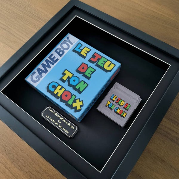 Cadre Gameboy Personnalisé