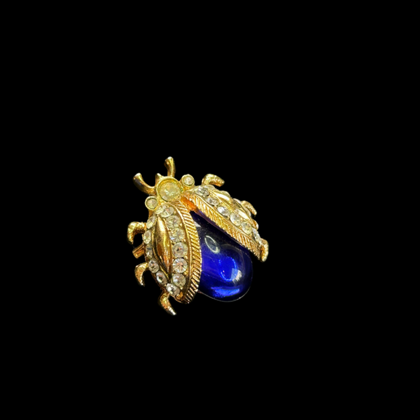 Vintage kever broche uit de jaren 80