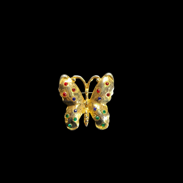 Vintage vlinder broche