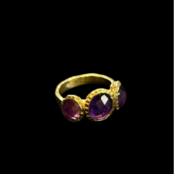 Ring met amethist