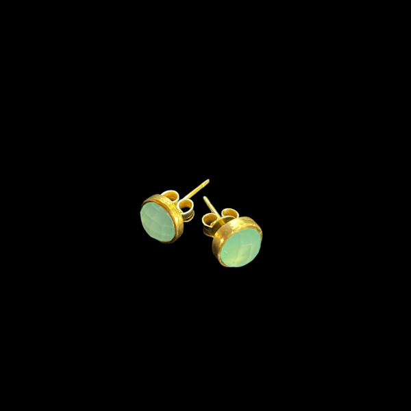 Oorbellen van chalcedon