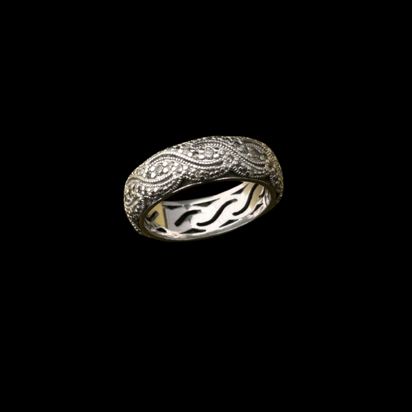 Vintage zilveren ring