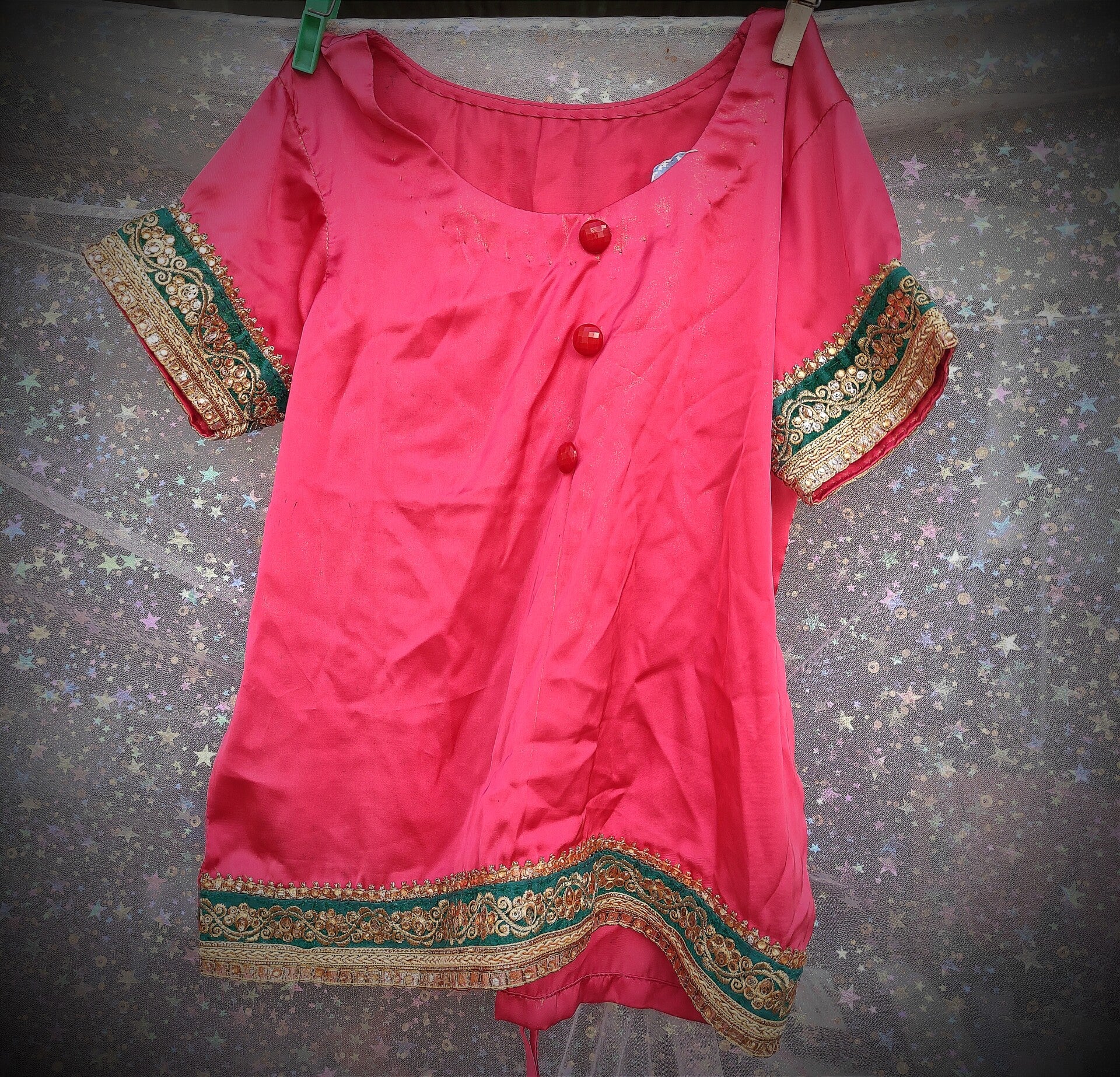 Camiseta india, niña