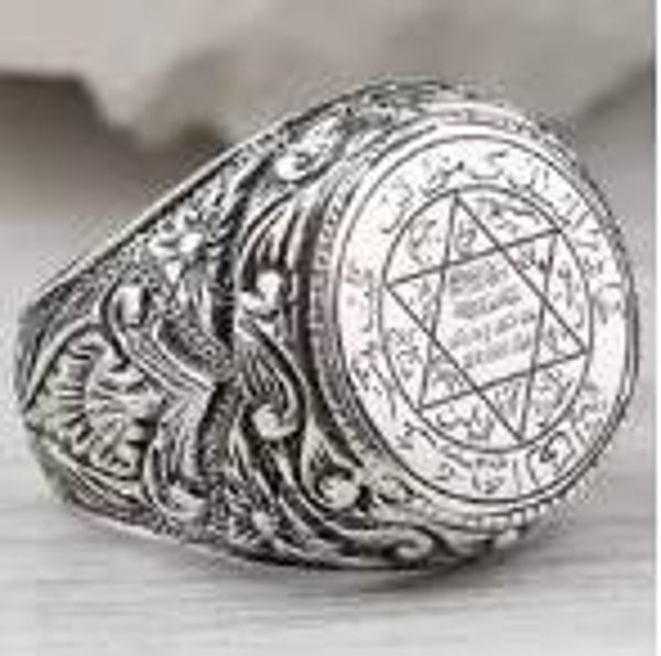 Chevalière Sceau de Salomon