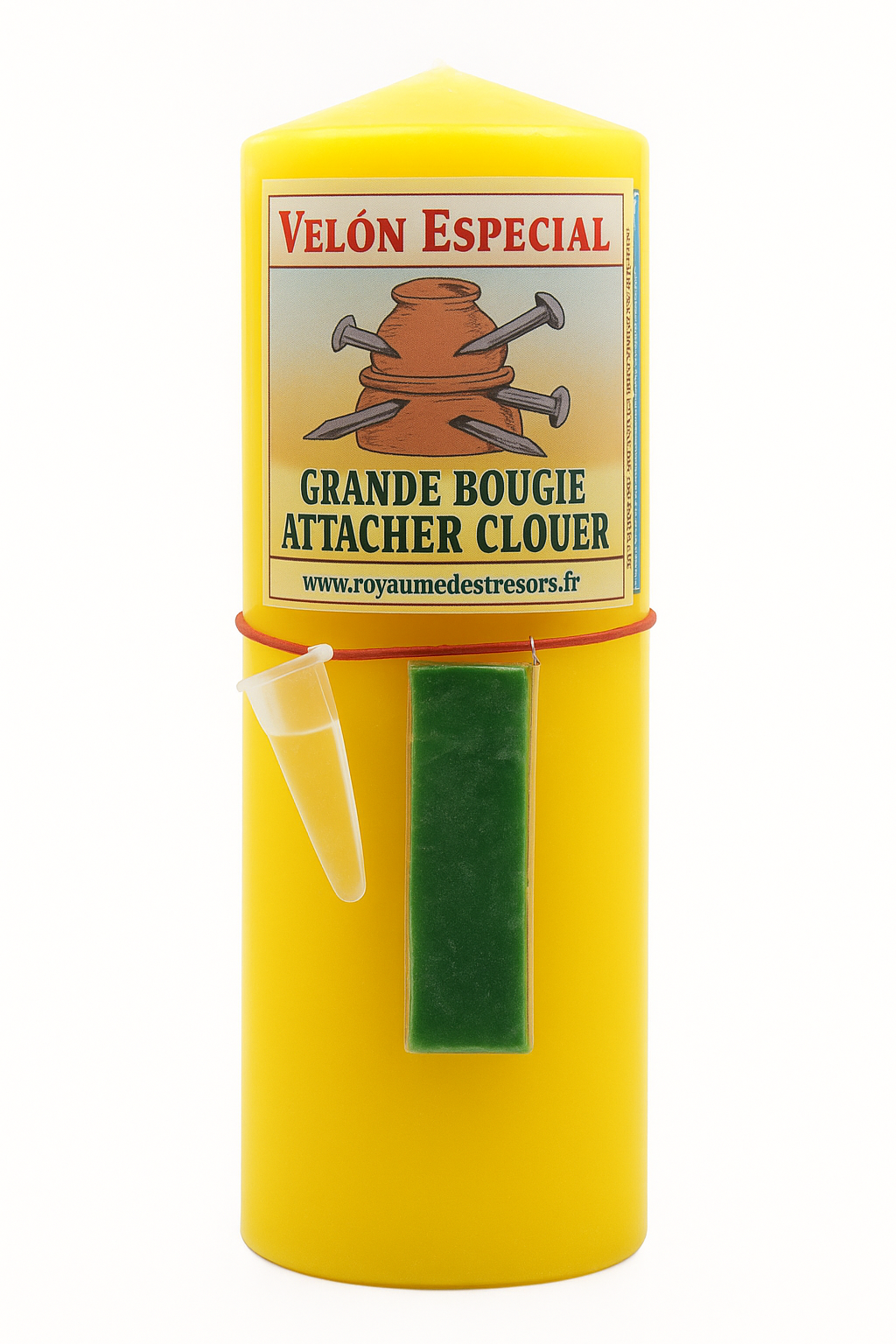 Grande Bougie Attacher et clouer complète