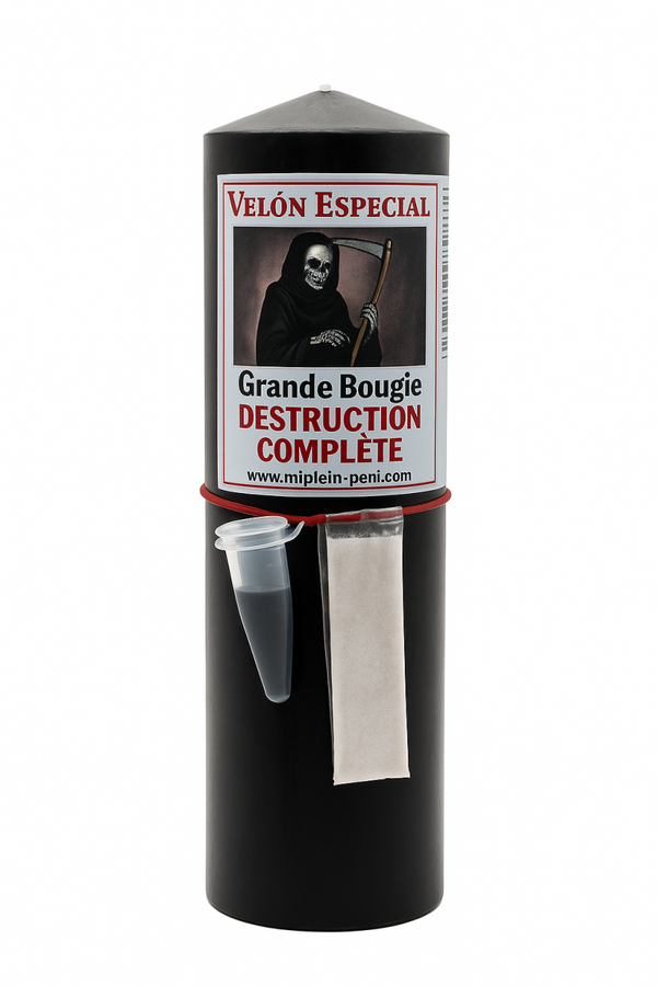 Grande Bougie Destruction complète
