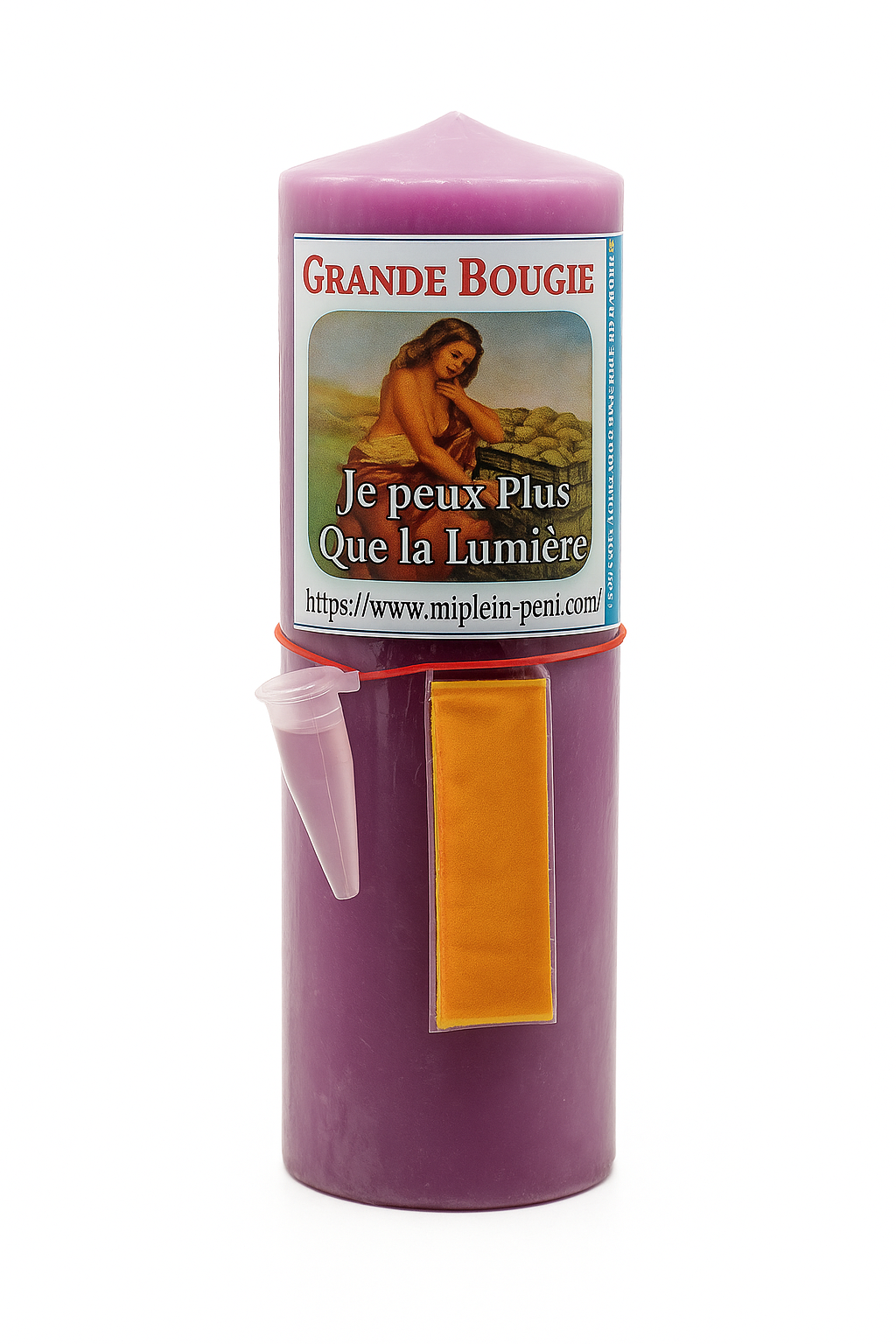 Grande Bougie Je Peux Plus Que Toi complète