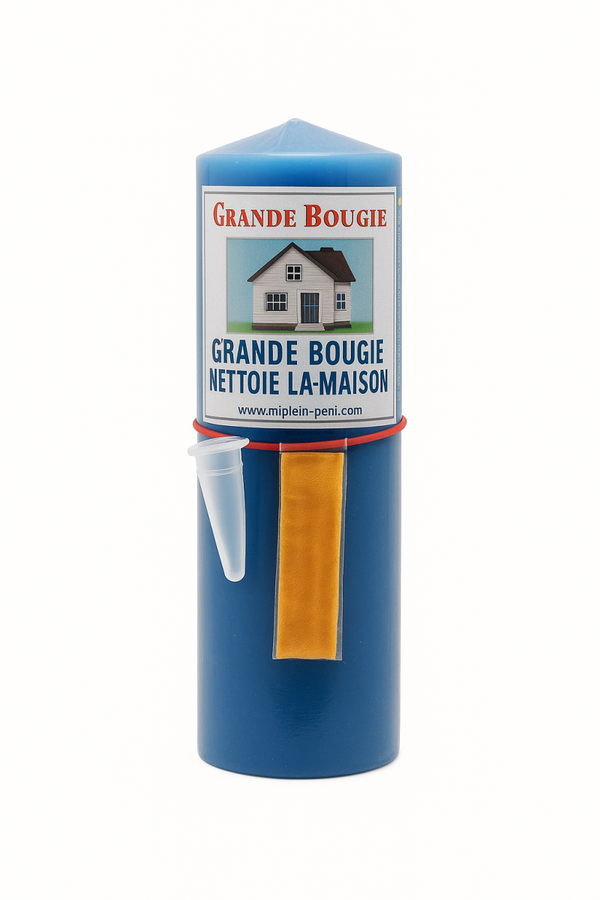 Grande Bougie Purification de la Maison complète