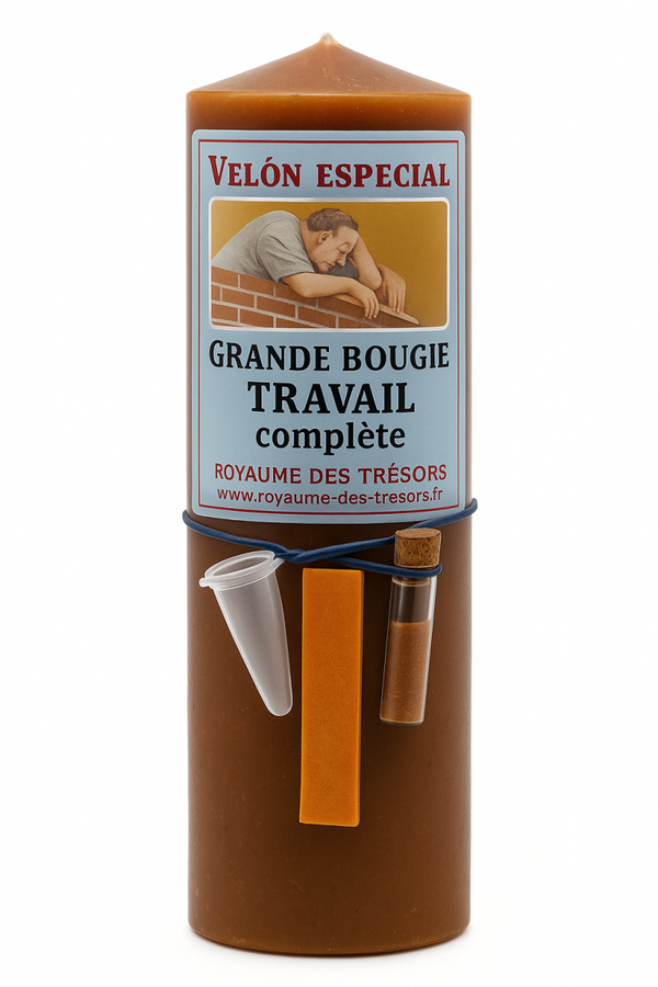 Grande Bougie Travail complète
