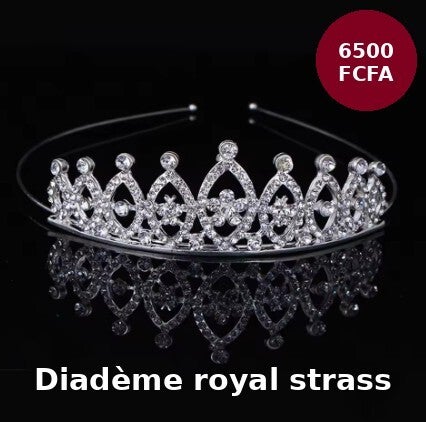 Diadème royal strass