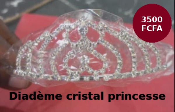 Diadème cristal princesse