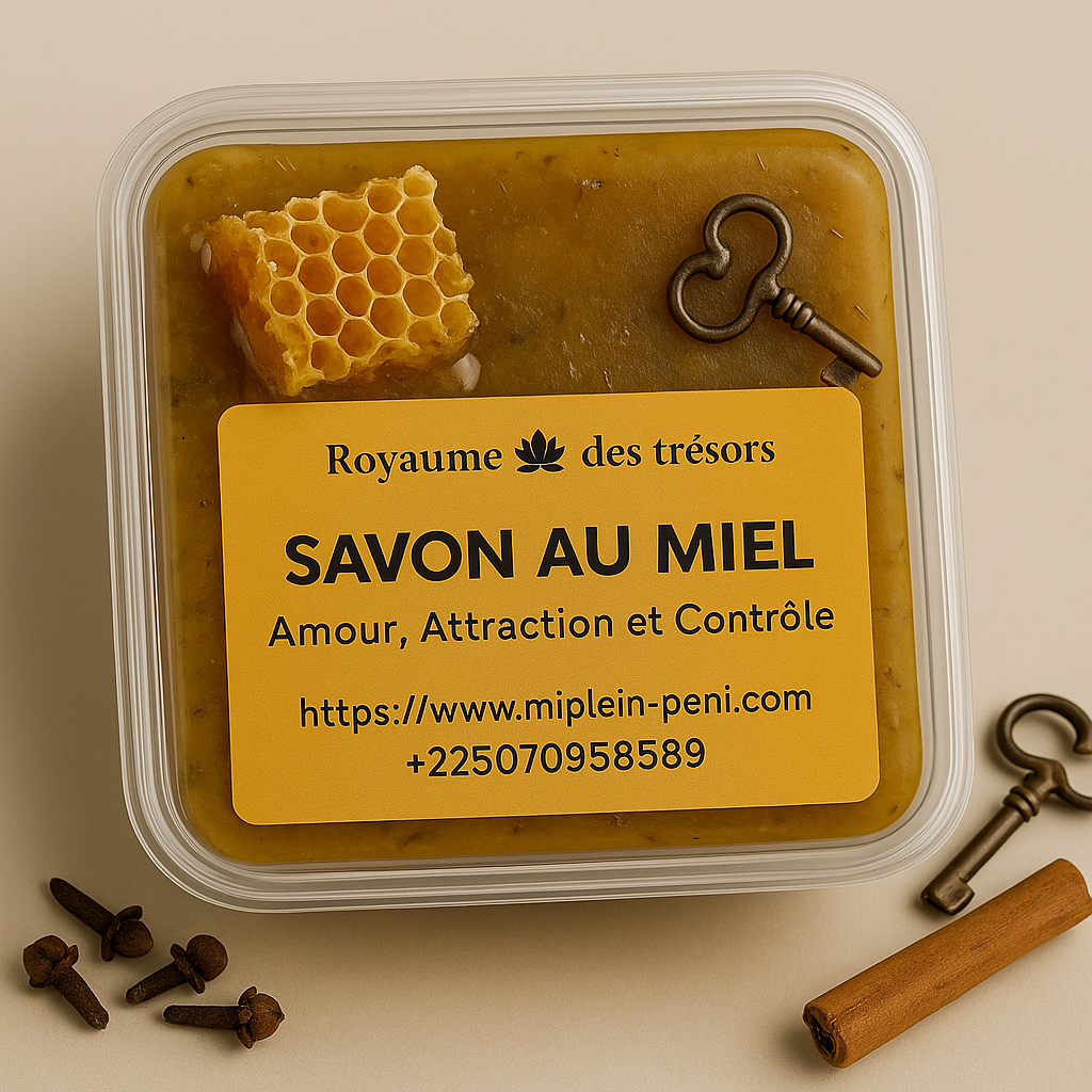 Savon au Miel – Amour, Attraction et Contrôle