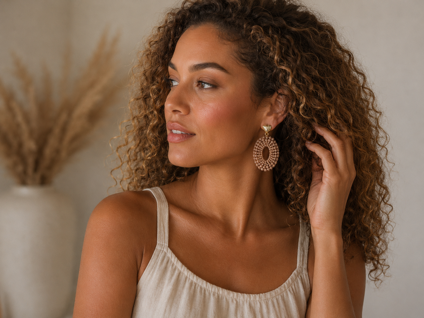 Amora glow oorbellen