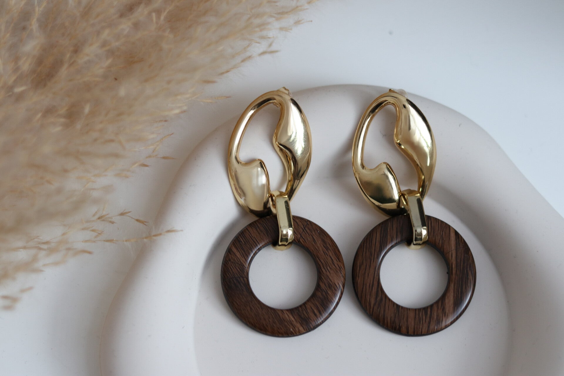 GOLDEN CIRKLE oorbellen