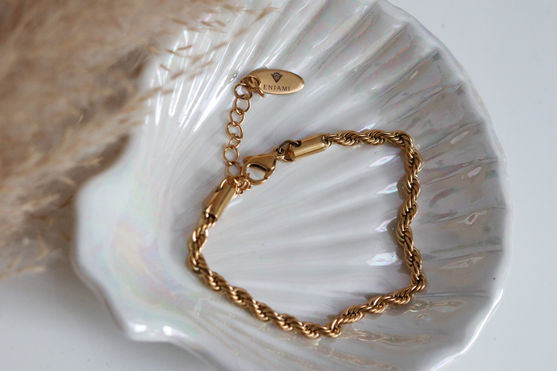 GOLDEN ONYX -  twister bracelet