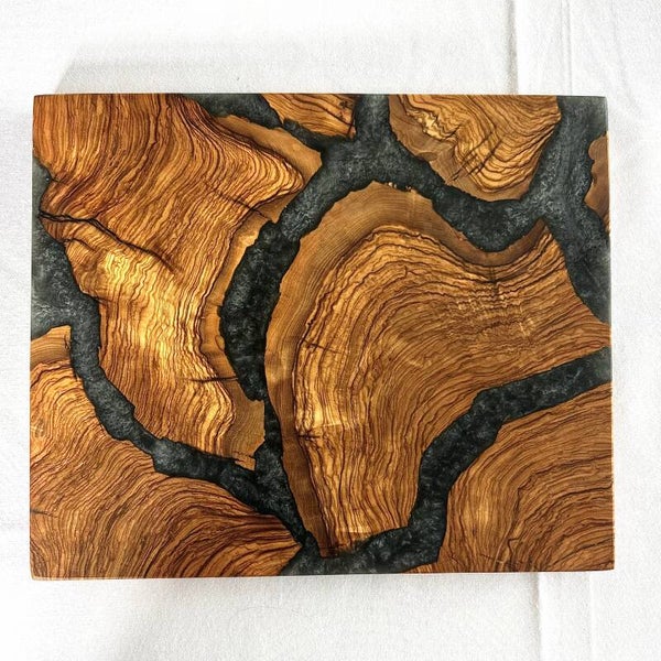 Olijfhout & Epoxy mini snijplank - Artaciet