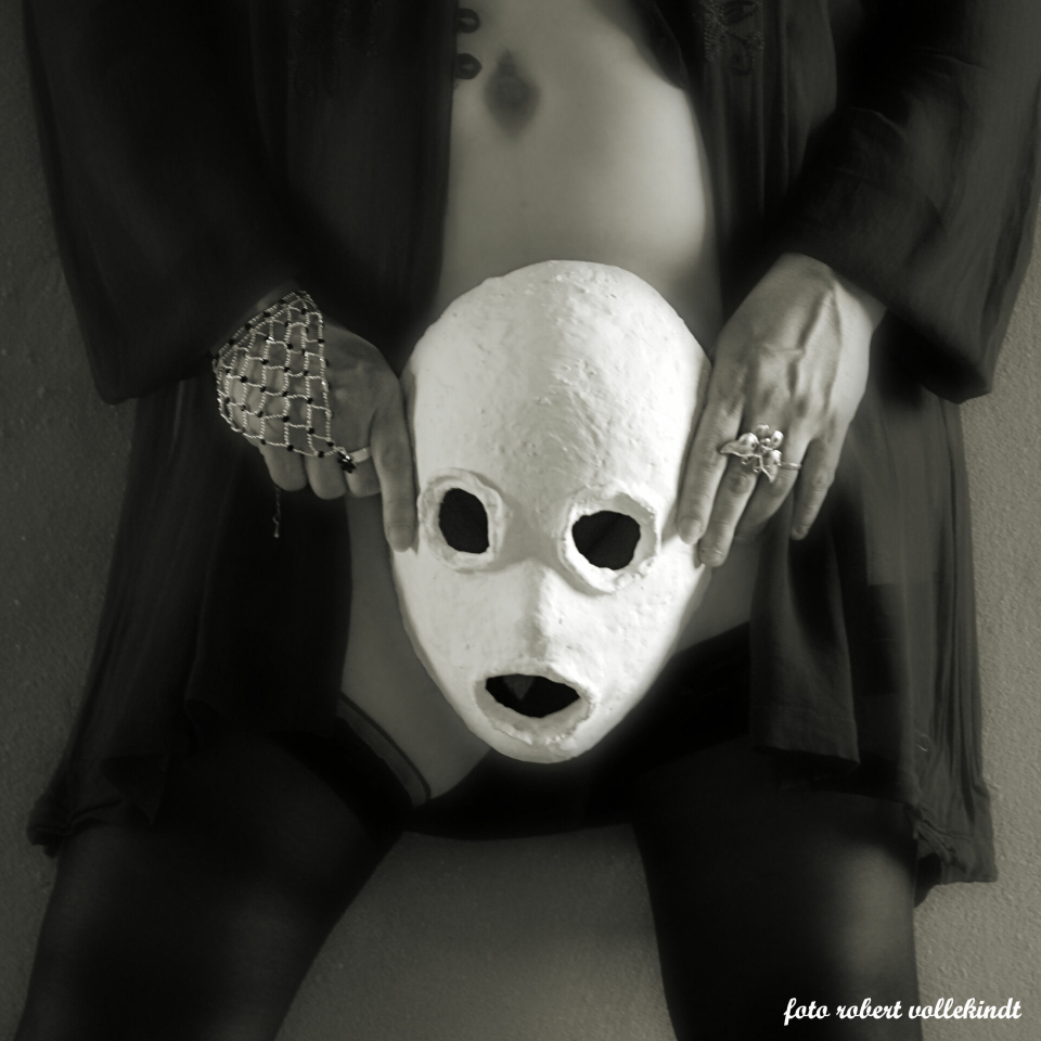 maskerade, castle, artistiek, 