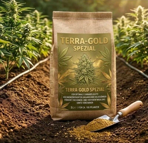 Terra-Gold Spezial Organischer Volldünger Grow NPK Fledermaus-Guano Bio-Dünger