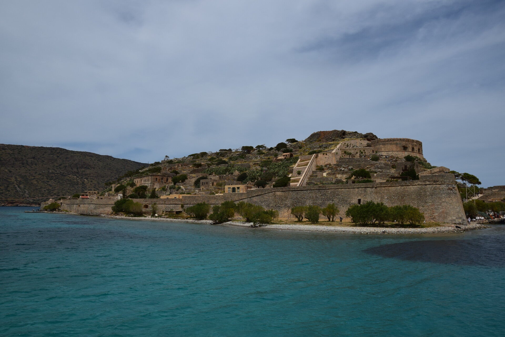 Antiker Antentempel des griechischen Stadtstaates LatoLato